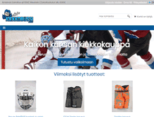 Tablet Screenshot of kiekkobussi.com